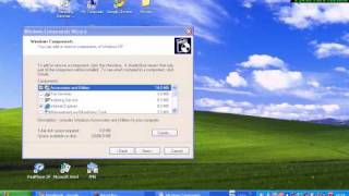 How to add or remove windows components