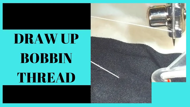 How to Pick Up and Pull Up Bobbin Thread : Beginner quilting step by step