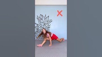 Front Split Easy Peasy Tutorial 🔥💯 #howto #split #gymnast #easytutorial #easytips #flexibility