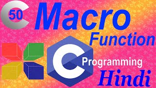 50 Macro function c programming Language in Hindi
