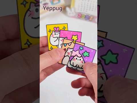<strong>Mini</strong> Photocards #craft #paperdiy  #shorts #<strong>diy</strong> 종이놀이 예뿍