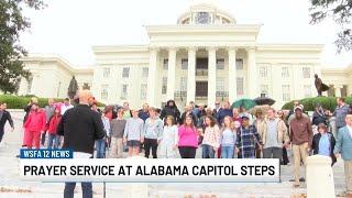 Prayer service held at Alabama State Capitol, inspired by recent violence