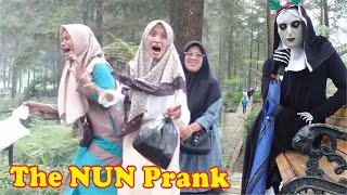 The Nun Prank || They screamed hysterically in fear of Ghost Valak