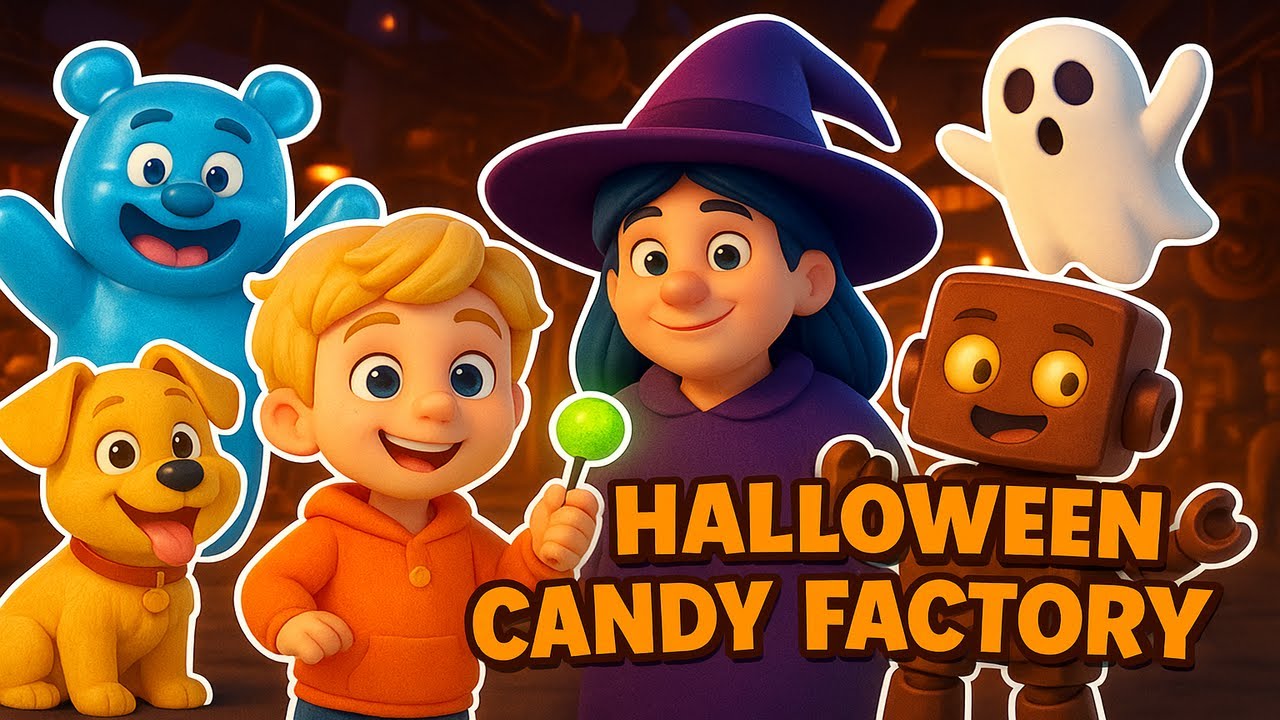 When Candy Comes Alive! | Leo & Poppy’s Halloween Adventure🎃🍭