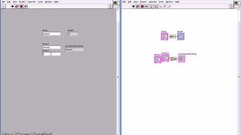 7-String functions in LabVIEW Example Ar