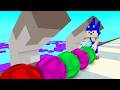 LONG NECK RUN CHALLENGE - Funny Animation with Sonic