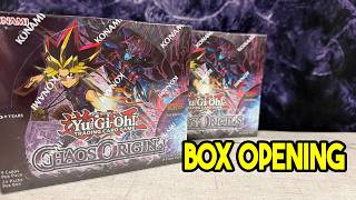 Yu-Gi-Oh! Chaos Origins Premiere! Double Booster Box Opening