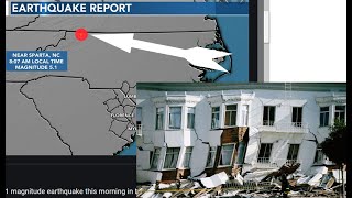 Magnitude 5 1 Earthquake Near Sparta,NC