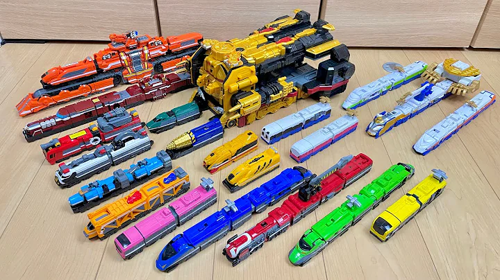 【PowerRangers ToQger ⁉︎ All Megazord】トッキュウジャーの全DXロボで遊んでみた