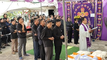 Nghi Thức phát tang! Lễ Viếng bà Maria Nguyễn Thị Hồng(bà Trùm Đang) Giáo Họ Tích Thuận Xứ Tân Cường