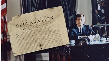 Senator John F. Kennedy Reads the Declaration of Independence (1957) (Full)