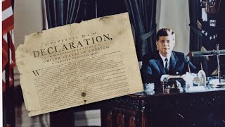 Senator John F. Kennedy Reads the Declaration of Independence (1957) (Full)