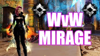 GW2 - WvW Mirage after the patch - Guild Wars 2 Build - Mesmer Gameplay End of Dragons