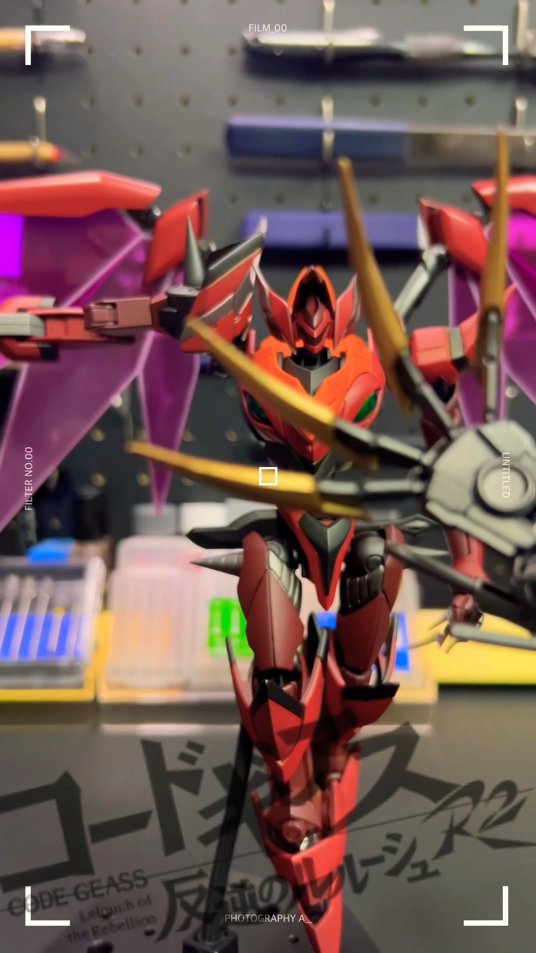 HG 1/35 紅蓮聖天八極式 改造全塗装完成 コードギアス 反逆の