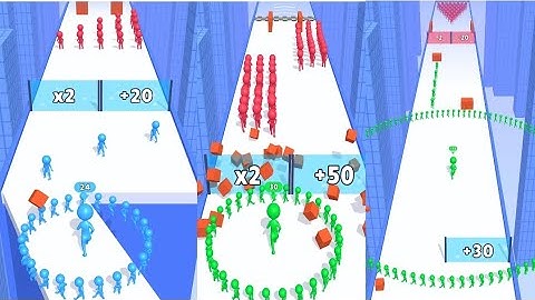 Circles Run 3d - Gameplay Walkthrough Part 1! All Levels 1-15 ( android,iOS )