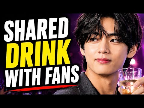 Why V Drank With ARMY in Mexico #BTS #Taehyung #V #BTSNews #ARMY