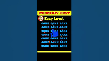 Memory Test Find Out Wrong Word | Riddle And Puzzle | #shorts