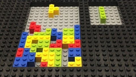 Lego tetris stop motion | Krevlan
