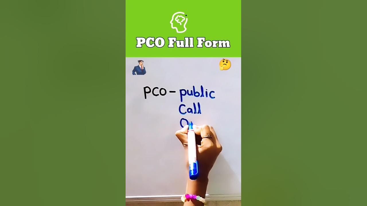PCO What Is Full Form Of PCO viralshort pco-what-is-full-form-of-pco-viralshort