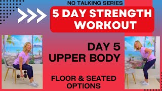Combat effects of aging & stay physically strong with this 5 day strength program | Day 5