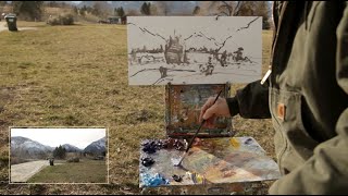 Quarantined Plein Air Demonstrations: Day One