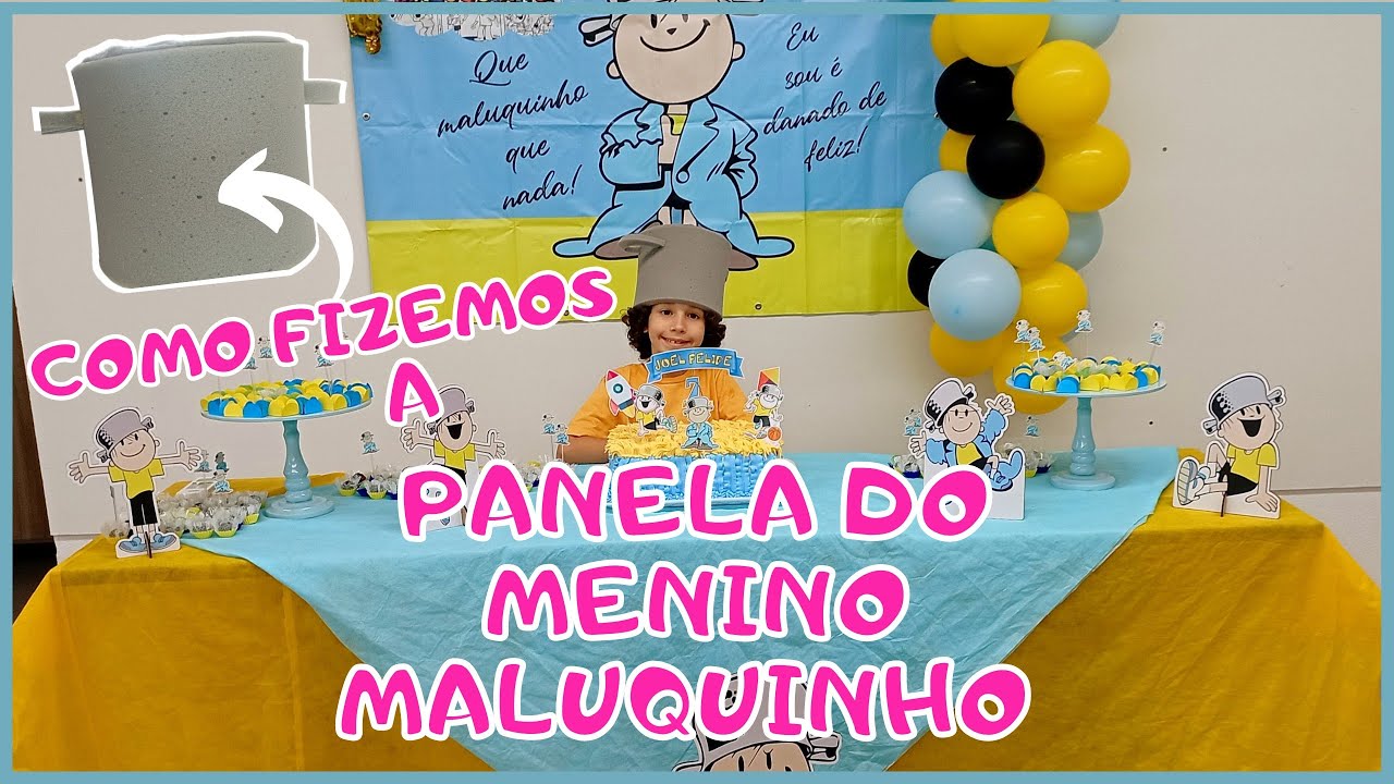 FAZENDO A PANELA/CHAPÉU DO MENINO MALUQUINHO - YouTube