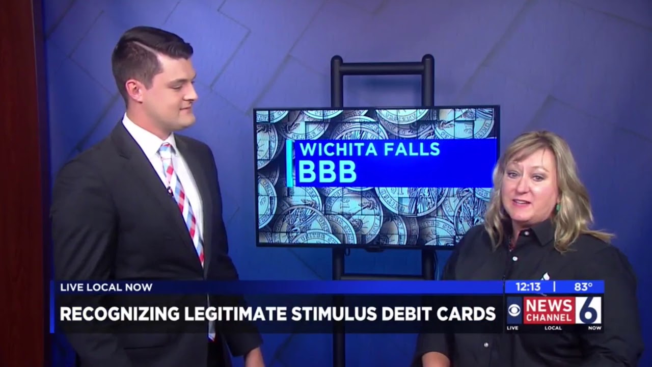 6.1.2020 -  How To Recognize Legitimate Stimulus Debit Cards