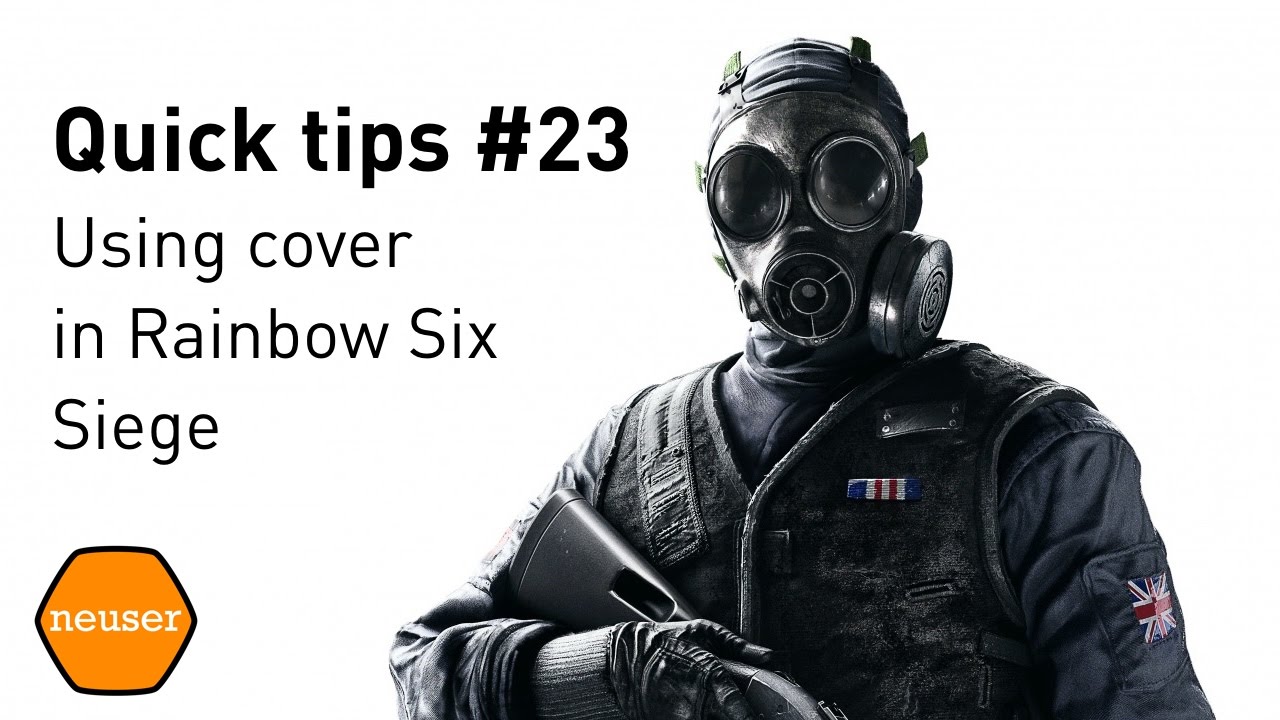 Quick tips #23 - Using cover in Rainbow Six Siege - YouTube