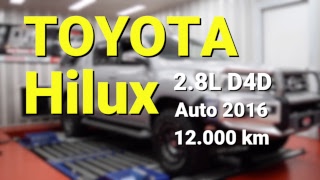 Hilux 2.8 2016 D4D SR5 Custom Ecu Remap tuning