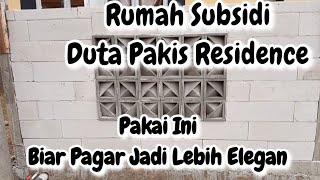 Tahap Pemasangan Roster dan Landasan Baja Ringan untuk Kanopi Perumahan Subsidi Duta Pakis Residence