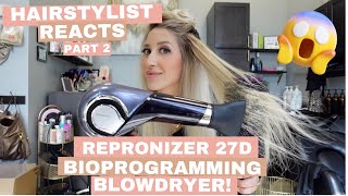 the new magical blowdryer pt2 Repronizer 27D // Wholy Hair