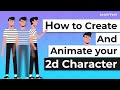 How to Create and Animate your 2D Character | Learn for Free on LearnVern