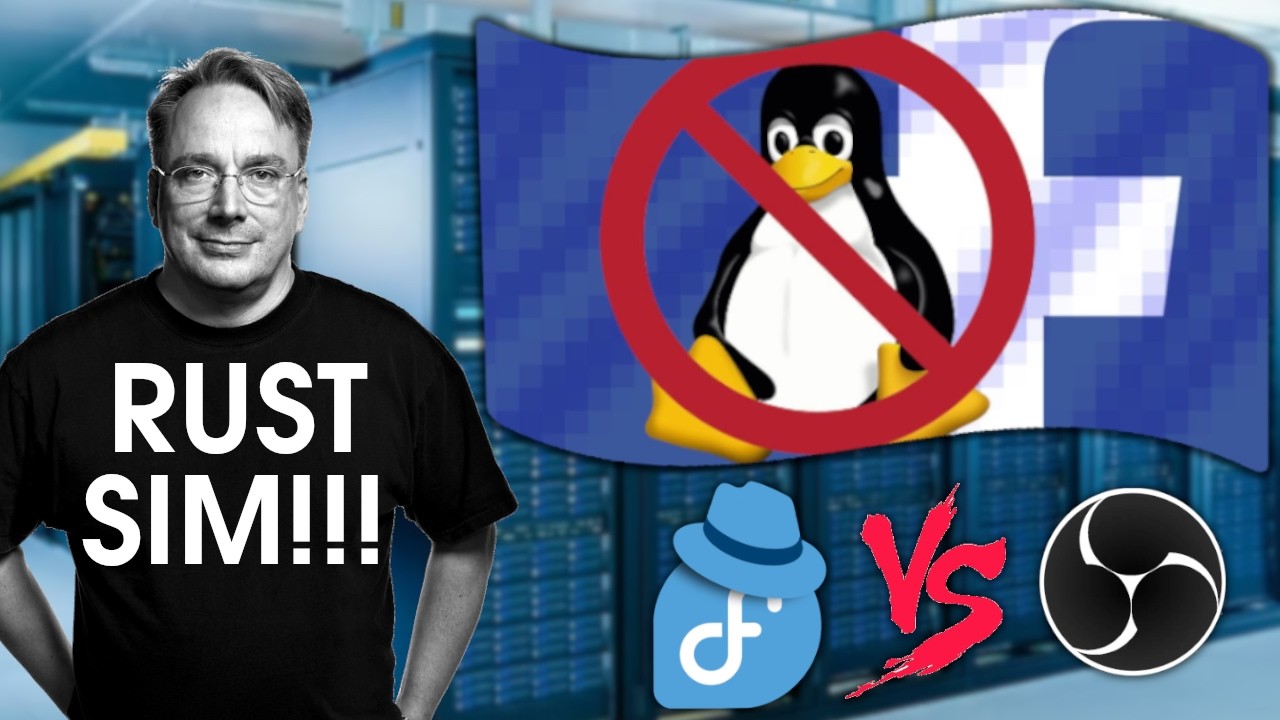 Linux com Rust SIM e com benção de Linus - OBS ameaça processar Fedora ...