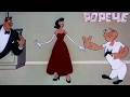 Parlez Vous Woo 1956 Popeye the Sailor Famous Studios Cartoon Short Film | #Popeye Animation Review