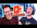 PowerPoint Karaoke mit Rezo