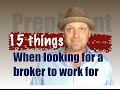 Which Real Estate Broker should I work for?