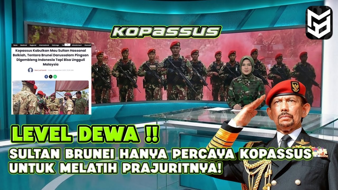 МНОГИЕ ЭЛИТНЫЕ ВОЙСКА ​​ПОЛУЧИЛИ ОТКАЗ! СУЛТАН БРУНЕЯ ХОЧЕТ ТОЛЬКО KOPASSUS!