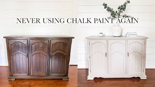 Furniture Flip Using Fusion Mineral Paint + Why I May Never Use Chalk Paint Again