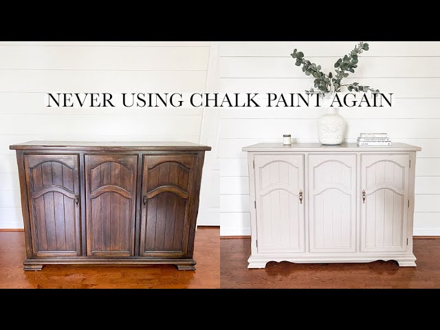 Furniture Flip Using Fusion Mineral Paint + Why I May Never Use Chalk Paint  Again 