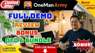 OneManArmy AI Review (OTO & Bundle Deal) - Full Demo by Todd Gross - OneManArmy Bonus & Reviews