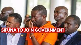 SIFUNA CRYING AFTER KICKOUT!!SIFUNA WILL JOINED GOVERNMNET AFTER UDA LEADERS RESCURE FROM OPPOTISION