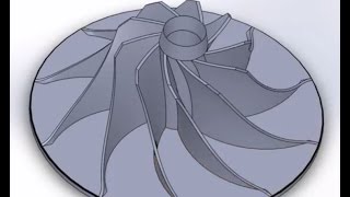 How to Make an Axial Centrifugal Compressor in SolidWorks |JOKO ENGINEERING|