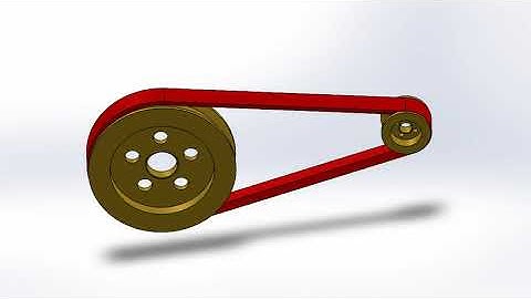 conveyor belt system model 3D animation solidwork tutorial