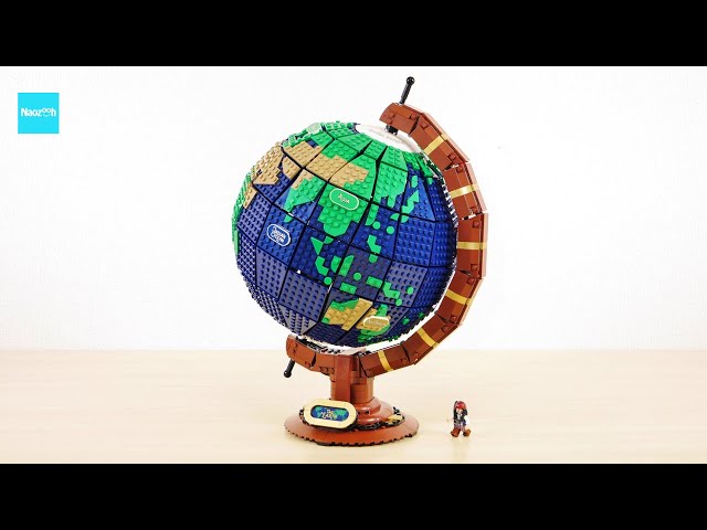 LEGO Ideas The Globe 21332 Speed Build & Review - YouTube