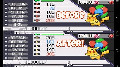 Pokemon Unbound/Radical Red How to get Max IV