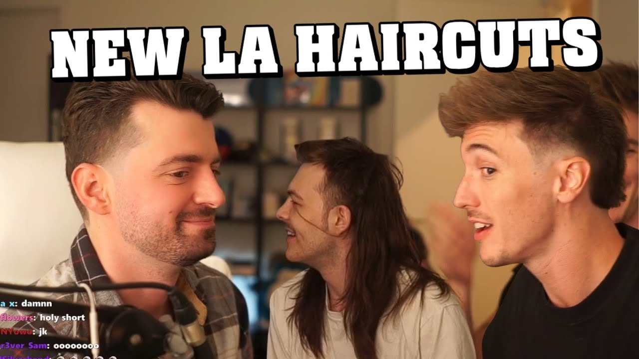 Chatterbox, Thio and Ellum SHOWS OFF Their New LA Haircuts + WWE Stories