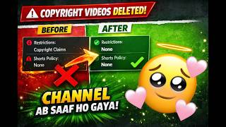 How I cleaned my channel for YT monetization policy