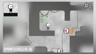 #3 SPRINT LEVELS 14-18 ➲ Deadroom -brain exploding game 5.3.17 | NullFoam Deadroom screenshot 3