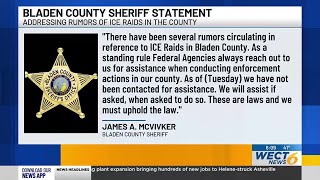 Bladen County Sheriff’s Office addresses ICE raid rumors