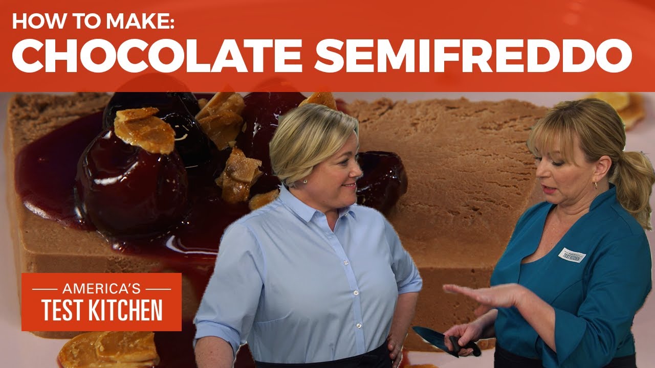 How to Make Elegant Chocolate Semifreddo